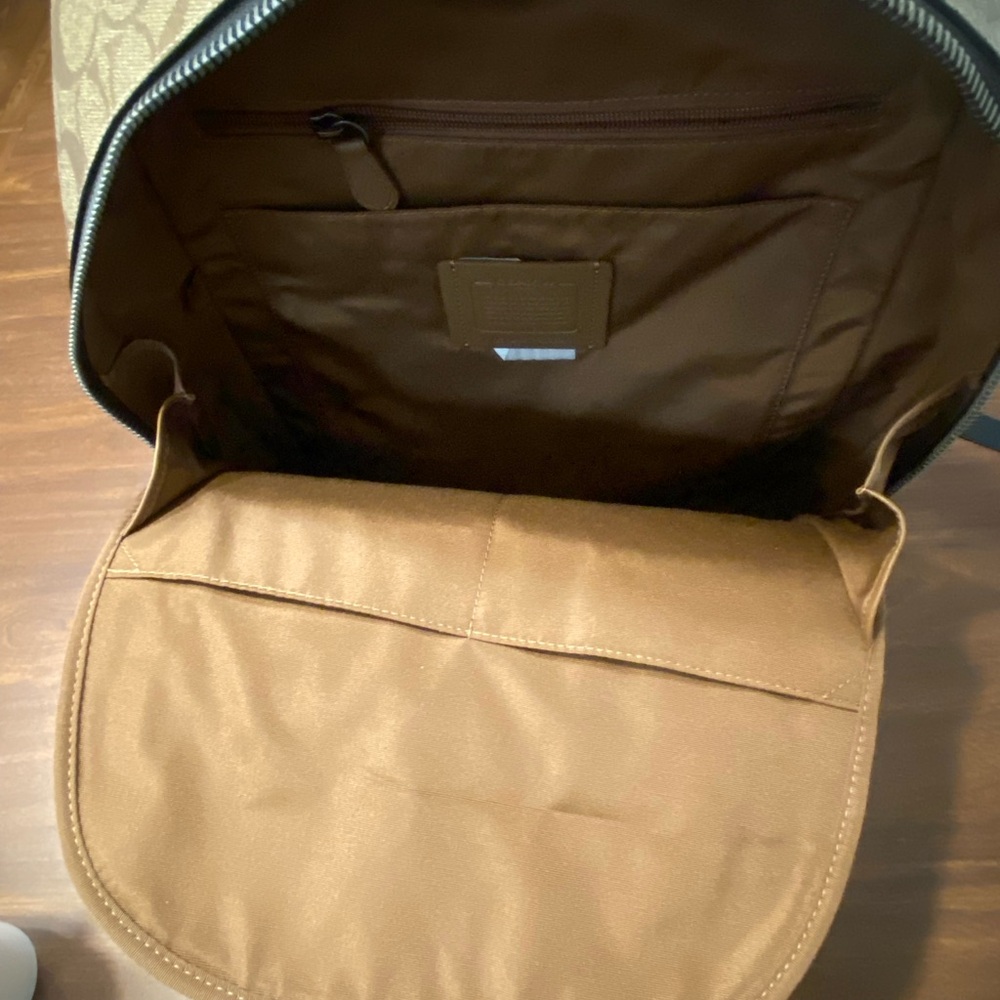 Coach Signature Ethan Backpack In Signature Canvas - Picture 10 of 12